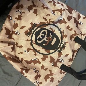 Bape x Stussy tote